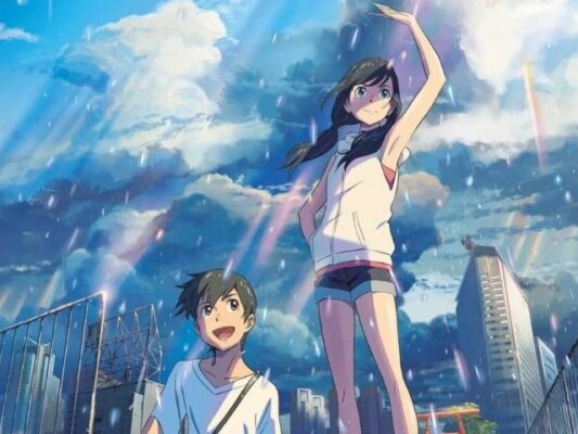 "Weathering with you" Anime