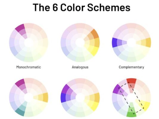 Decide on a color scheme